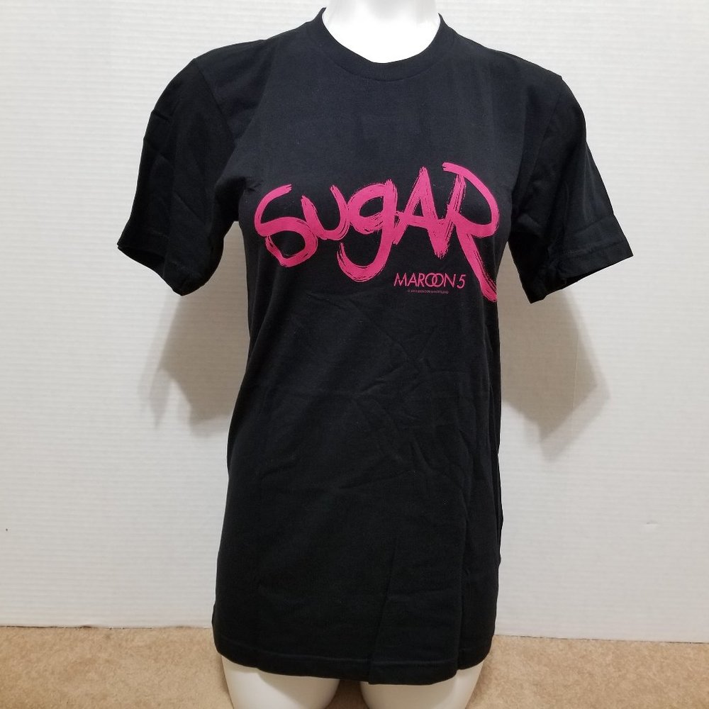 Maroon 5 shirt Small Sugar single graphic slogan band merch